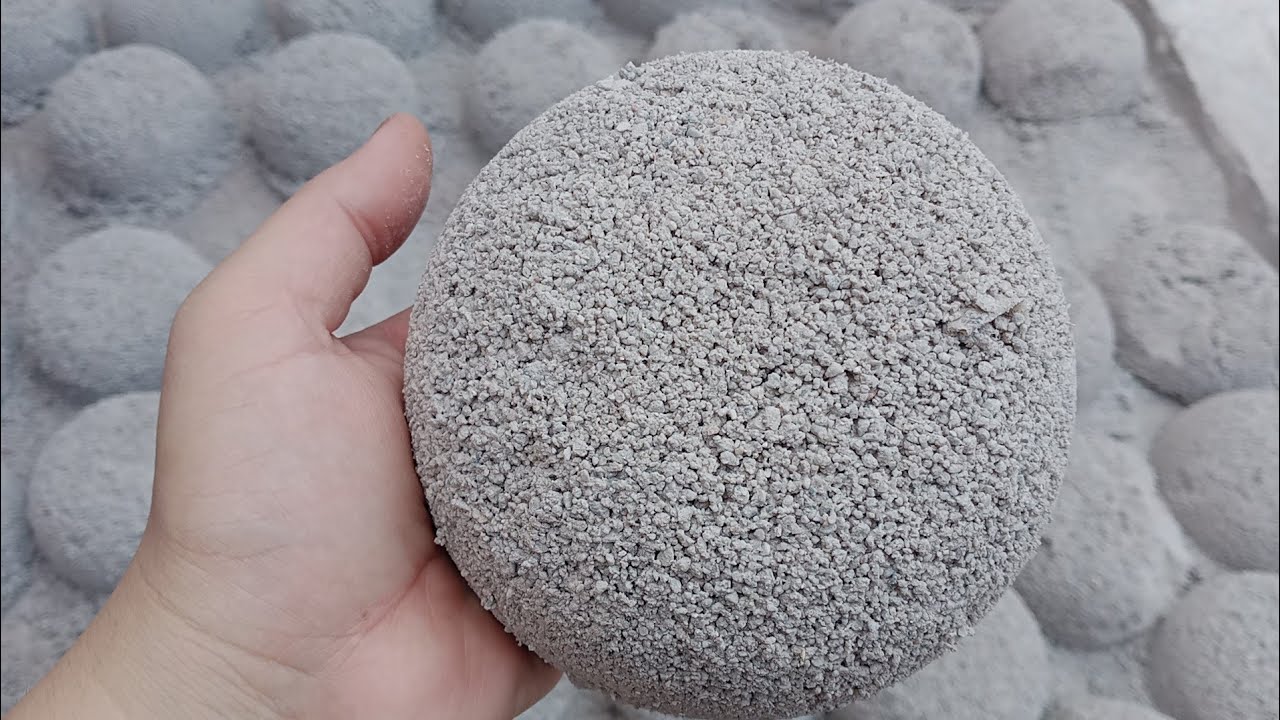 ASMR: New  ❣️ Special Video for@maheenarain8256   White Stoney Texture Floor Clay pot Crumbling