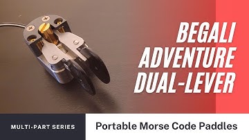 Begali Adventure Duel-Lever Morse Code Key