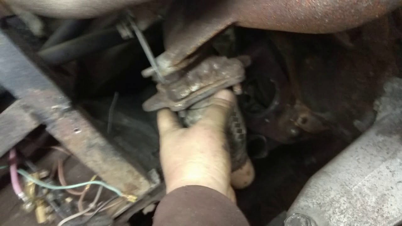 ЛУАЗ. Замена двигателя. Установка дизеля. Часть 3 - YouTube