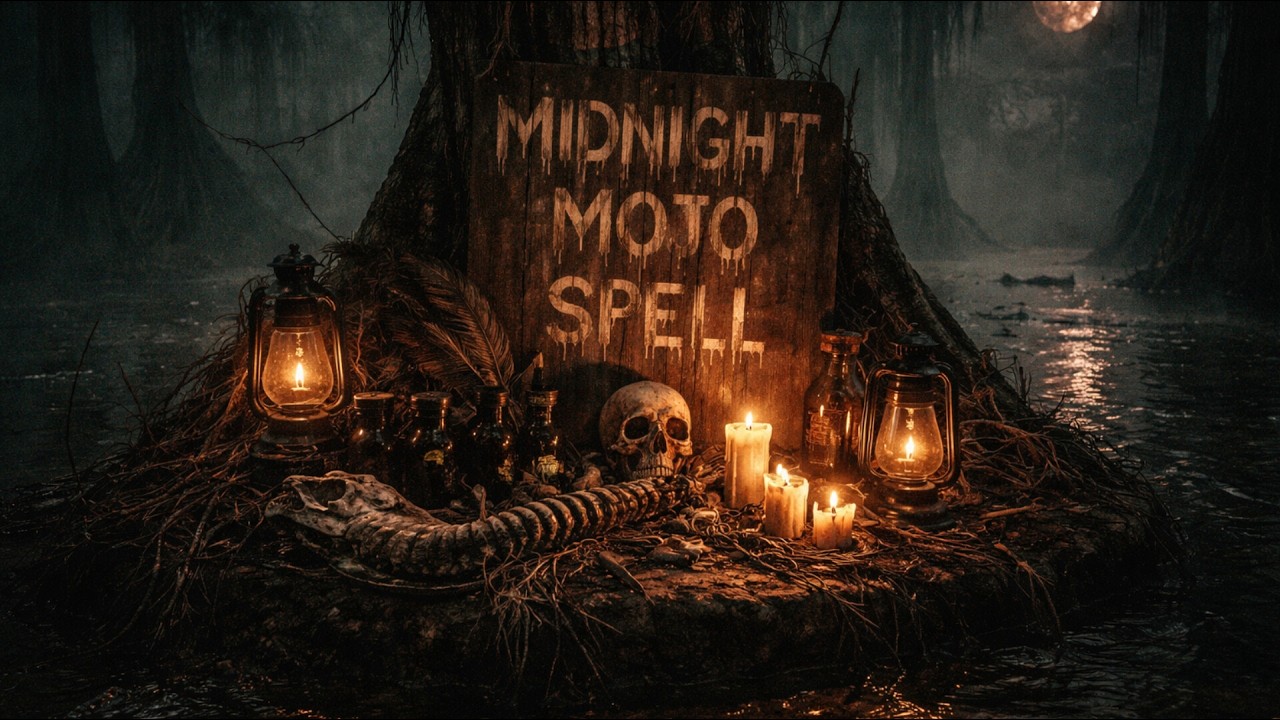 Midnight Mojo Spell | Heavy Swamp Blues [95 BPM Original]