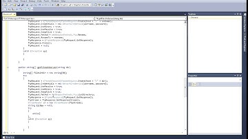 C# advanced FTP Manager Class library part 3