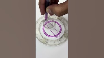 Watch Closely as Symmetry Creates Relaxtion. #art #spirograph #asmr #shorts #usa