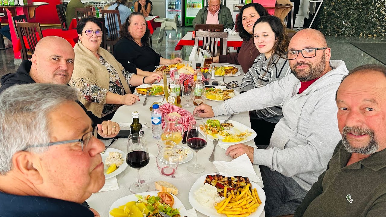 Almoço Do Meu Aniversário no Snack Bar Bombeiros em Família e Passeio á Agriloja …Gostei do Meu Dia 