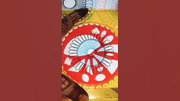 The spirograph art #spirograph #satisfying #spiroart #oddlysatisfying #art #shorts #viral#trending