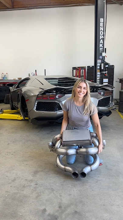 Beginilah suara knalpot Lamborghini Aventador kustom 🤠SAYA SUKA!