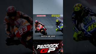 ROSSI vs MARQUEZ | An Unforgettable Battle at Dutch GP 2015 #motogp