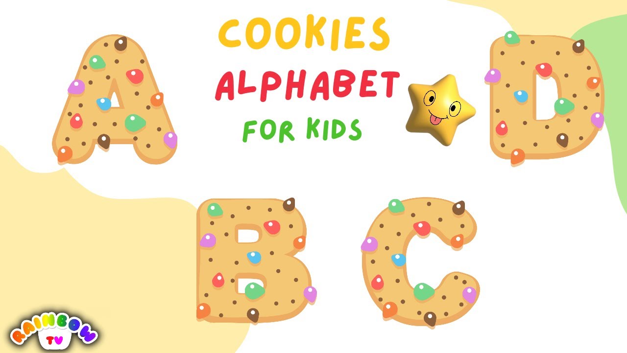 Learn Alphabet A Z Trace Dotted Letters Delicious Cookies Alphabet Learn alphabet a z trace dotted letters delicious cookies alphabet