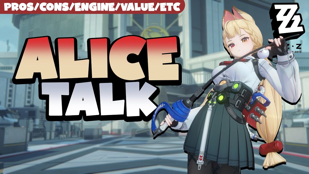 Alice Talk, Pros, Cons, Strength, Engine, Value, Worth it?  | Zenless Zone Zero | 2.1 w Hako