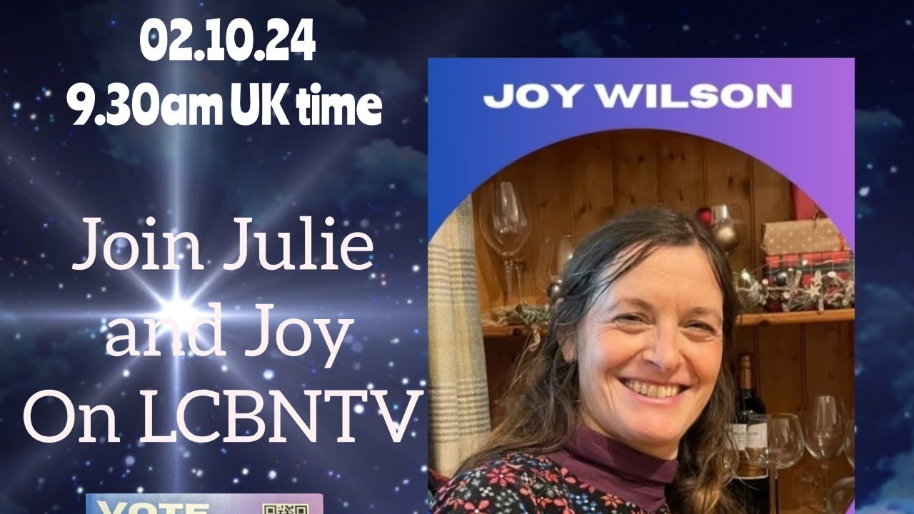 Join Julie and Joy on LCBN TV UK | CONVERSATION