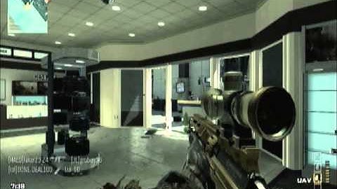 MW3 MSR QuikScoping n Sniping - Terminal FFA
