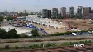 The New Flower Market Construction Time Lapse | May - June 2016 | Brand New Covent Garden Market