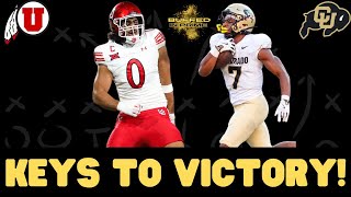 LIVE: Colorado vs Utah Keys To Victory!