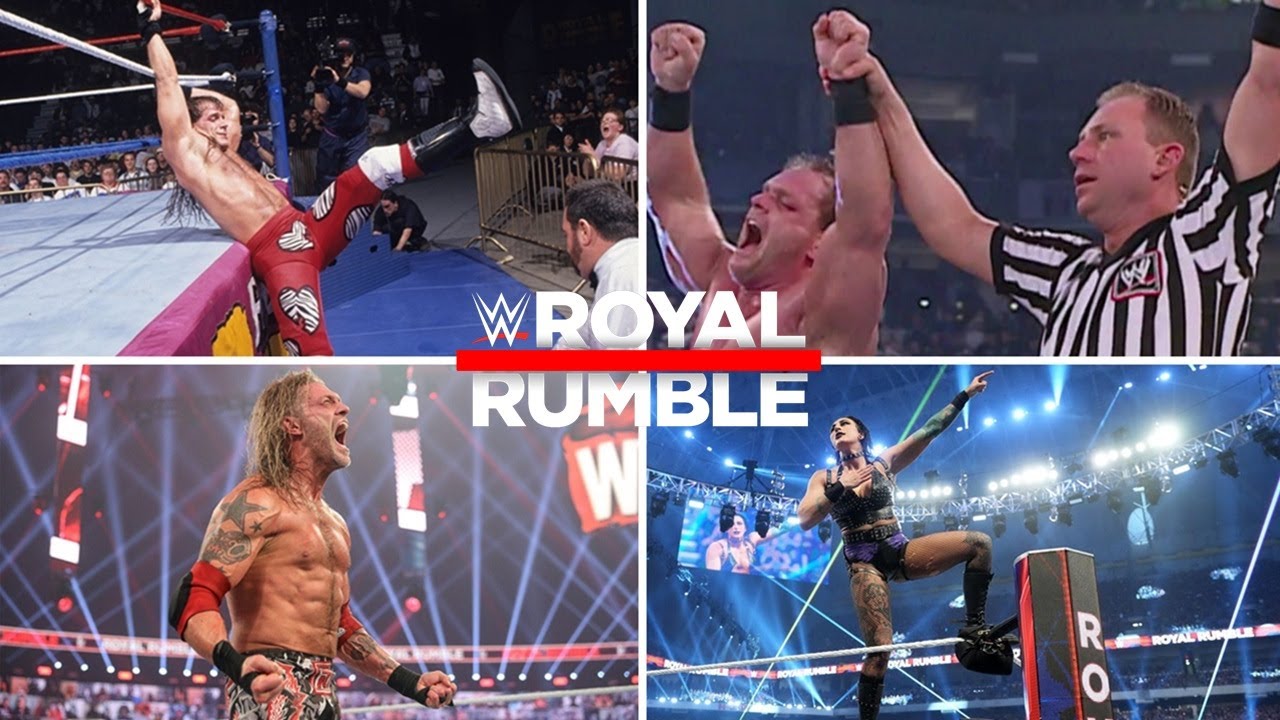 ALL Royal Rumble Winners Who Won From The NUMBER 1 SPOT! - YouTube