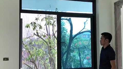 Cửa Sổ Mở Trượt 2 Cánh Nhôm Xingfa - 0985.213.785