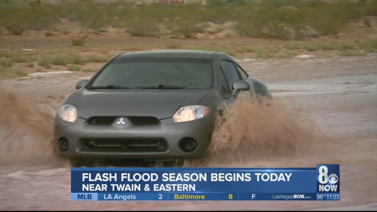 Flash flood season underway in Southern Nevada
