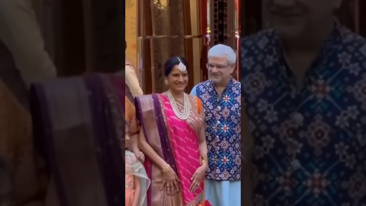 Radhika Merchant Ambani Parents Viren Merchant And Shaila Viren Merchant Throwback 