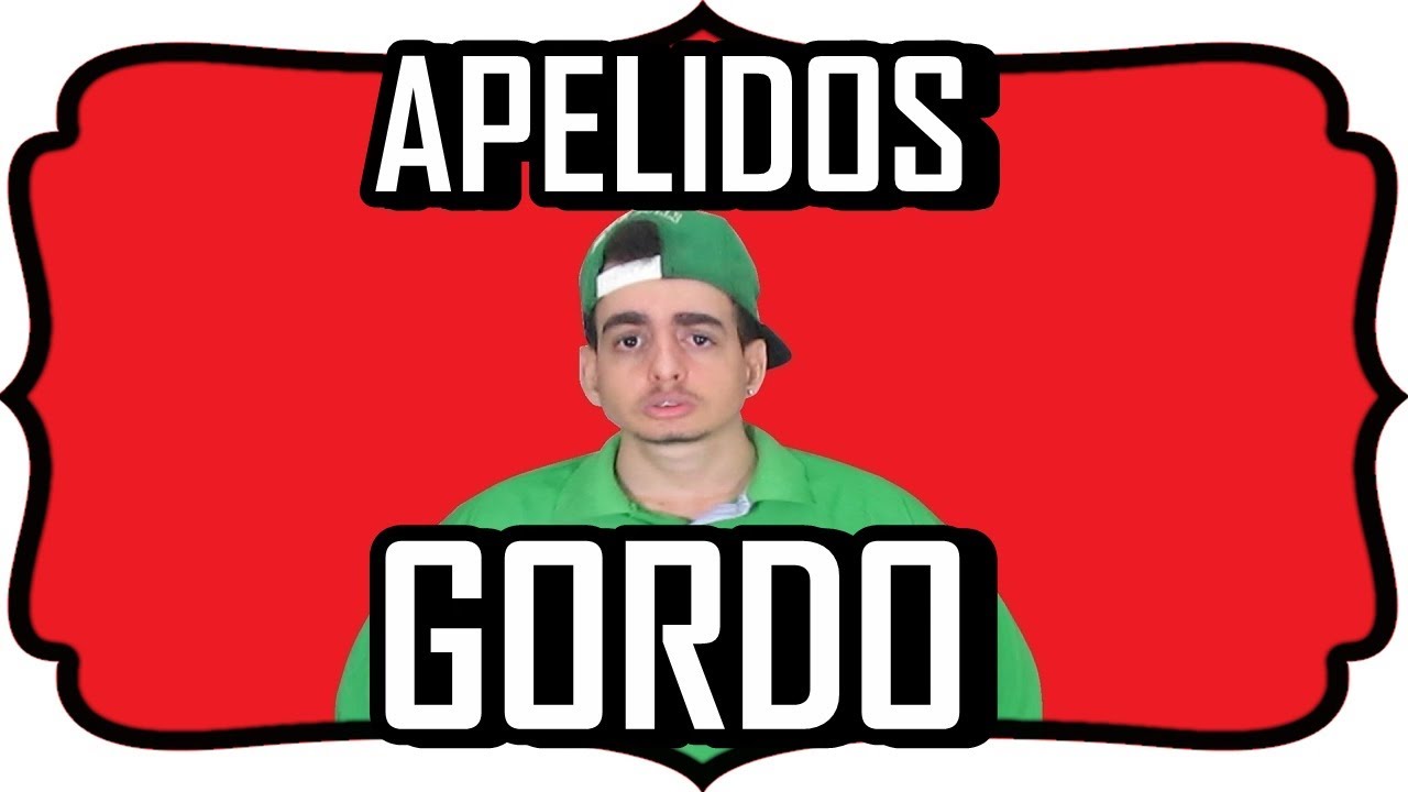 APELIDOS DE GORDO (Pivetão Tv) - YouTube