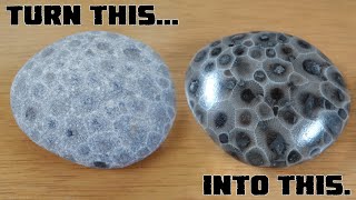 How to Tumble Petoskey Stones