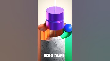 3d Satisfying ball illusion #echobliss #relaxing #satisfying