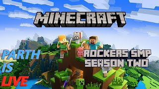 MINECRAFT HINDI LIVE | ROCKERS SMP S2 |ROAD TO 200 SUBSCRIBER