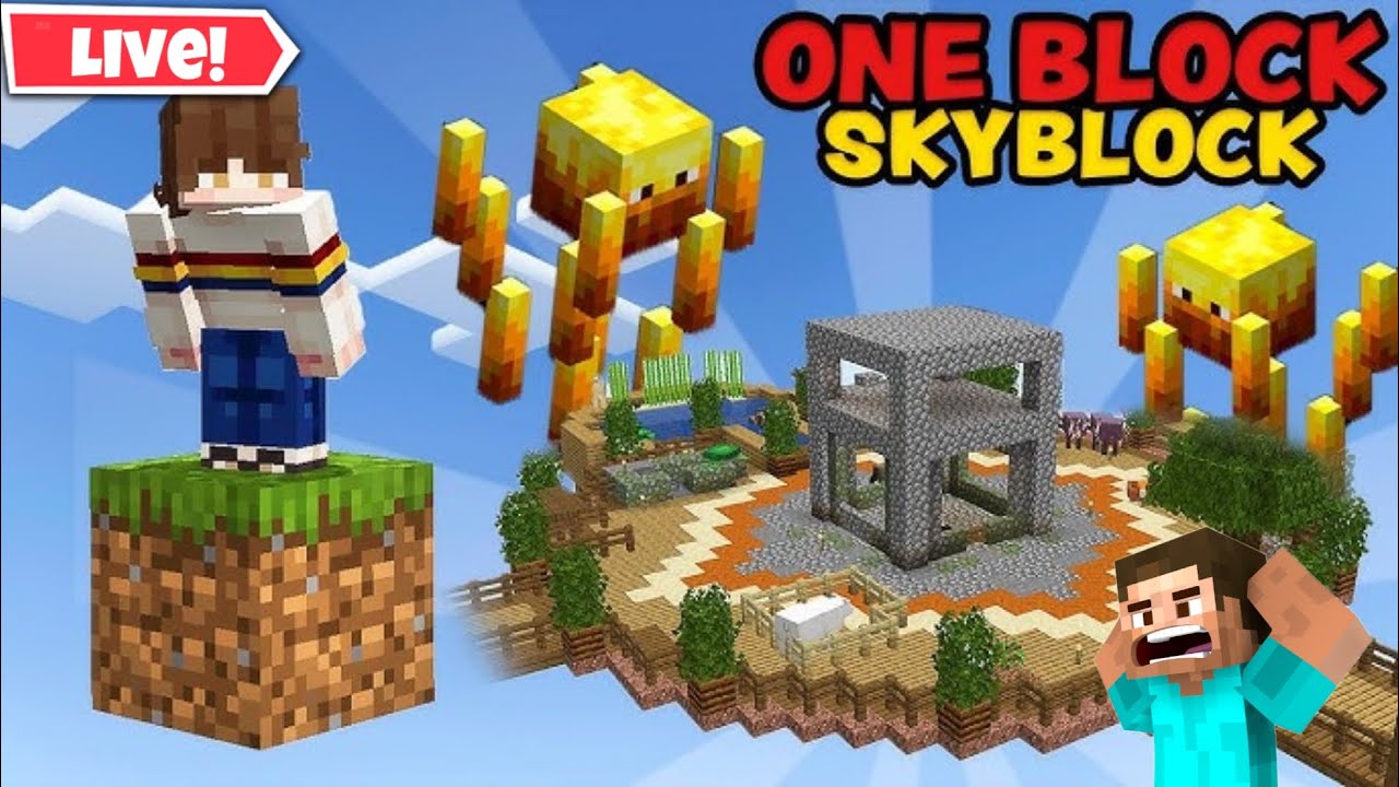 SmithStar Gamerz Live Stream Minecraft Live Oneblock Sky block live ...