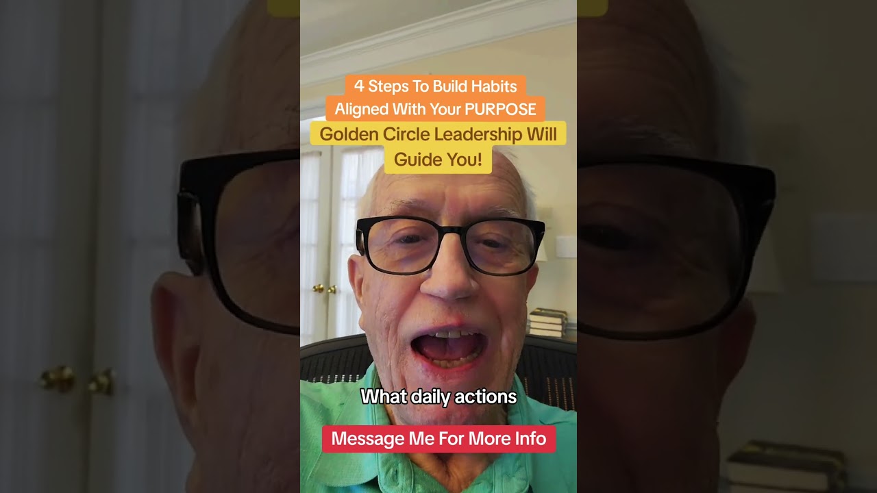 Are you struggling to build habits that align with your purpose? Try these four steps! One: Identify