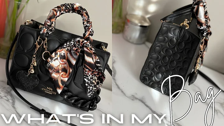 WHAT’S IN MY COACH MINI MAGGIE #whatsinmybag #handbags #coach #sheinaccessories