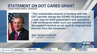 Rep. Buddy Carter Announces Nearly $11 Million CARES Act Grant for Chatham Area Transit