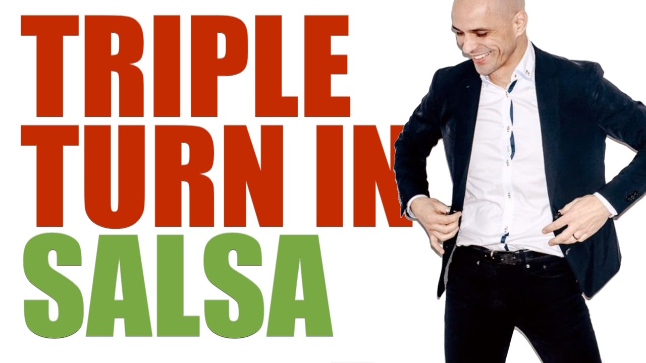 How to do Salsa triple turn - Captain Salsa - YouTube