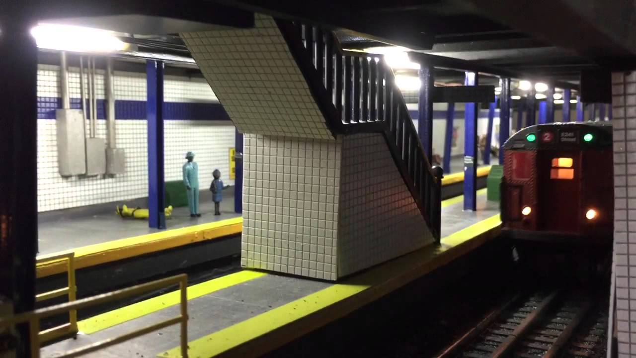 arties train layout nyc