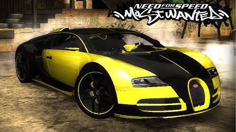 NFS Most Wanted | Bugatti Veyron 16.4 Oakley Design Mod Showcase Gameplay