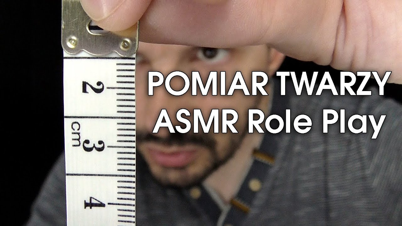 ASMR Pomiar Twarzy Role Play / Relaks Wieczorową Porą