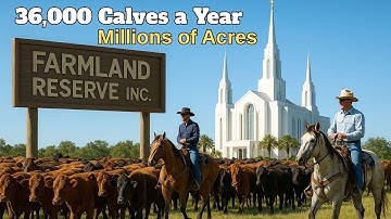 Inside the LDS Church’s $16 Billion Farmland Empire – 42,500 Cows, 36,000 Calves & Millions of Acres