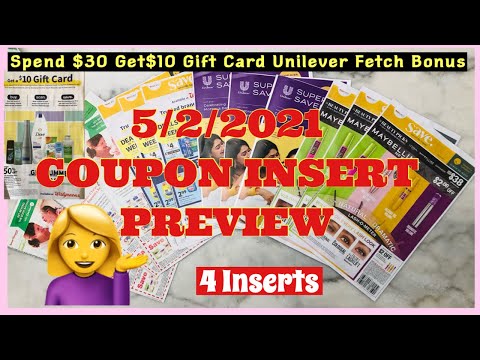 5/2/2021 COUPON INSERTS PREVIEW | WHAT COUPON ARE WE GETTING? SUNDAY COUPON INSERT PREVIEW