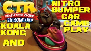 Crash Team Racing: Nitro Fueled - Koala Kong and Nitro Bumper Car Gameplay