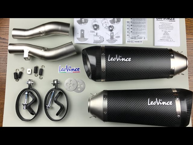 Ninja 1000 / Z1000SX Slip-on Exhaust Overview: LeoVince Factory S