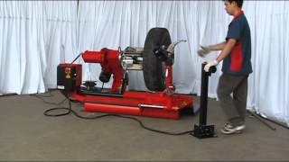 Truck Tire Changer CD830A Demonstration.