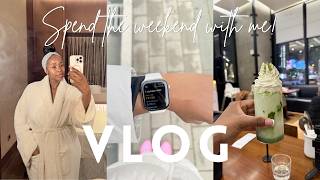 VLOG| Spend the weekend w/me! Spa Day, Manicure & Cooking❤️ #roadto50k #vlog