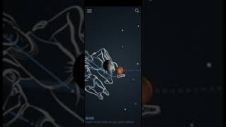 5 planets align 3/28/23 using SkyView lite stargazing app
