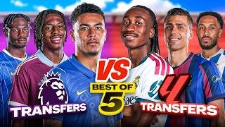 Premier League Transfers vs La Liga Transfers!