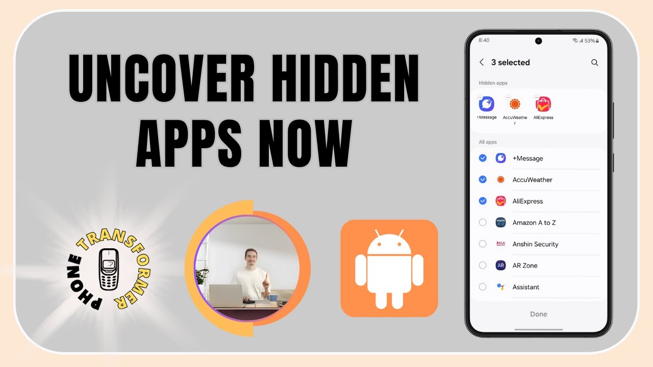 How To Find Hidden Apps On Any Samsung Galaxy Phones - Quick Tutorial