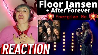 Floor Jansen Energize Me Live Solo After Forever Mv - Artist & Vocal Coach Reaction & Ysis