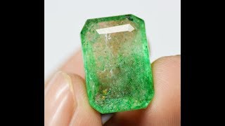 Batu Permata Natural Emerald  Zamrud Big Size 1550 Carat  Memo