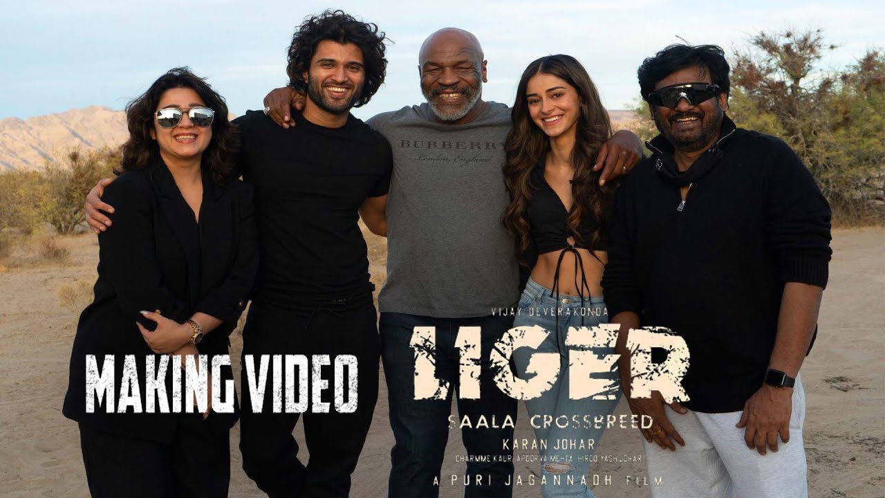 Liger Making Video | Candid Pics From 