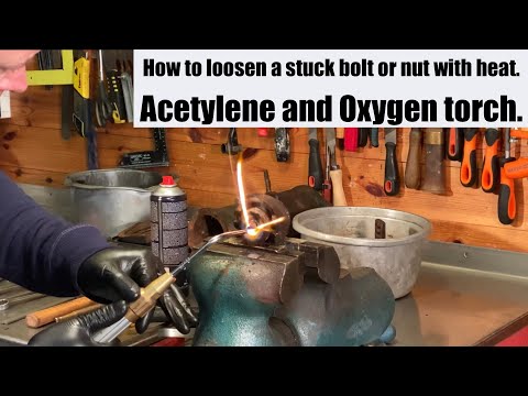 How too loosen a rusted or seized bolt and nut!