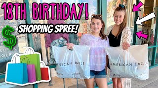 18th BIRTHDAY SHOPPING!!! Buying Whatever She Wants!