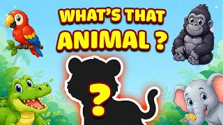 Learn Jungle Animals in English | Interactive English Learning Quiz for Kids screenshot 5