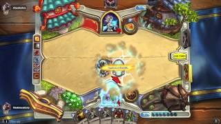 Lets Play Hearthstone 122 - Massive Enemy Mana Wyrm Druid Vs Mage Ranked