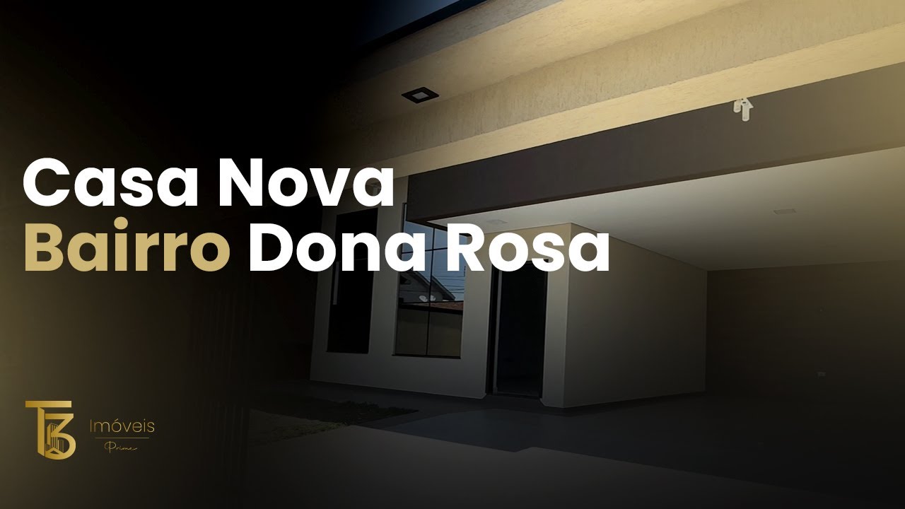 CASA NOVA em Bairro Dona Rosa - Afonso Pena