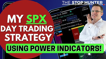 HOW TO DAY TRADE S&P500 $SPX $SPY $ES - STRATEGY SET UP USING POWER INDICATORS!
